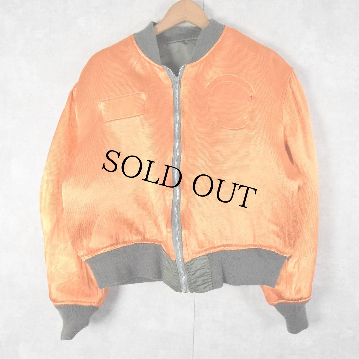 画像2: 民間品 U.S.AIR FORCE L-2B フライトジャケット LARGE (2)