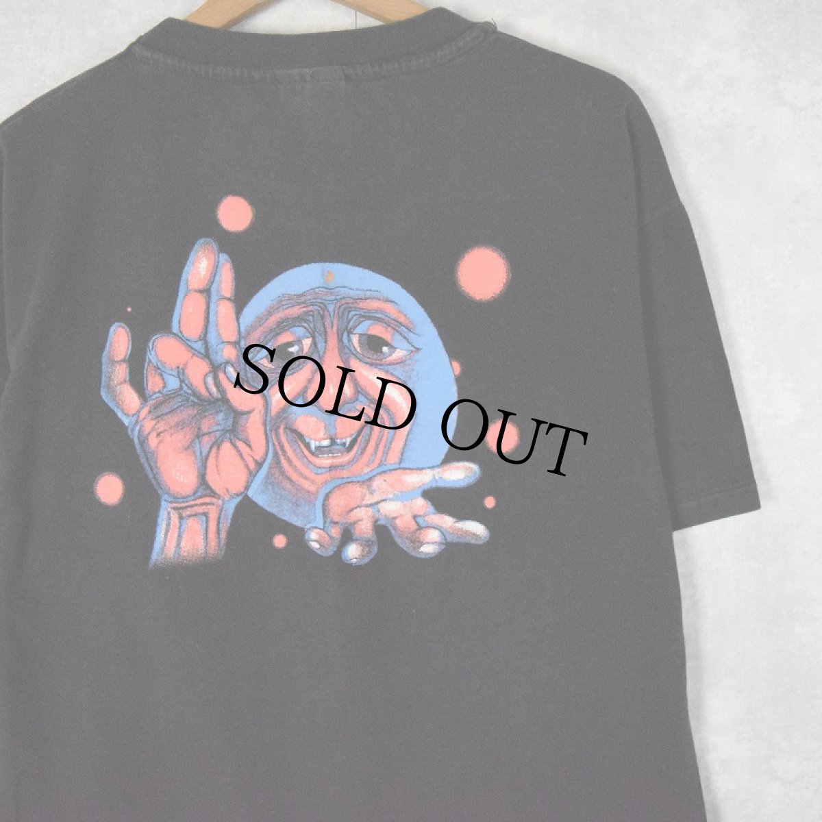 画像2: 90's King Crimson USA製 プログレッシヴ・ロック・バンドTシャツ L (2)