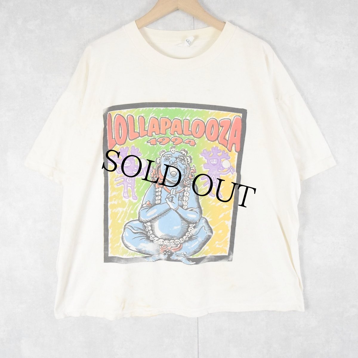 画像2: 1994 LOLLAPALOOZA ロックフェスティバルTシャツ XL (2)