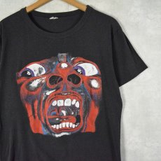 画像1: 80〜90's King Crimson プログレッシヴ・ロック・バンドTシャツ (1)