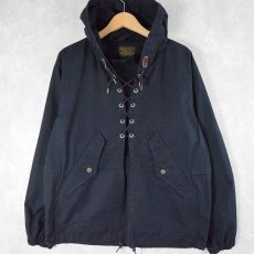 画像1: Ralph Lauren RRL "USN VENTILE TYPE" コットンプルオーバーパーカー S (1)