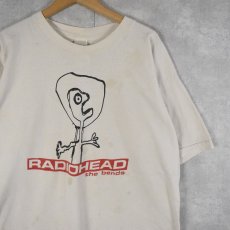 画像1: 90's RADIOHEAD "the bends" ロックバンドTシャツ XL (1)