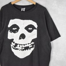 画像1: 90's THE MISFITS ハードコアパンクバンドTシャツ XL (1)