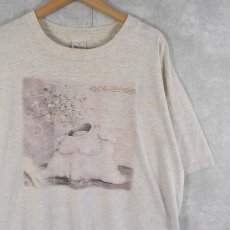 画像1: 90's SAUSAGE USA製 "riddles are ahound tonight" オルタナティブロックバンドプリントTシャツ XL (1)