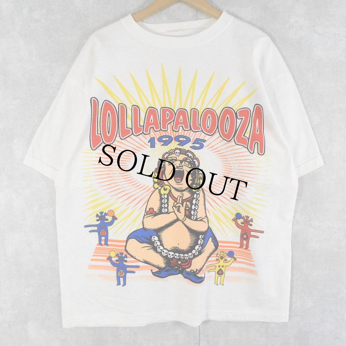 画像1: 90's LOLLAPALOOZA ロックフェスティバルプリントTシャツ (1)