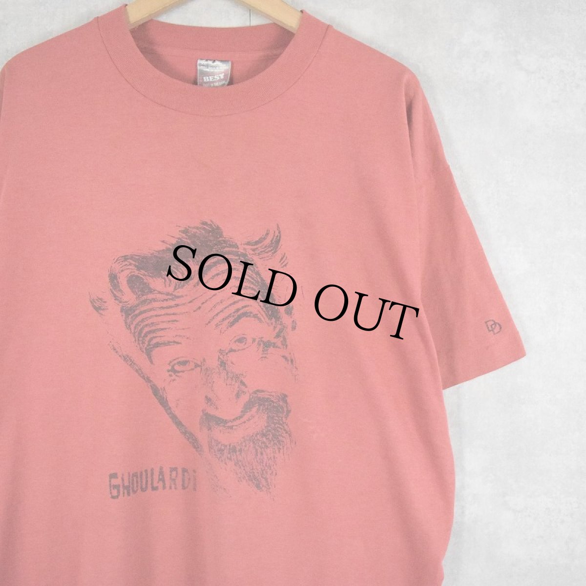 画像1: 90's Ghoulardi テレビ番組 キャラクタープリントTシャツ XL (1)