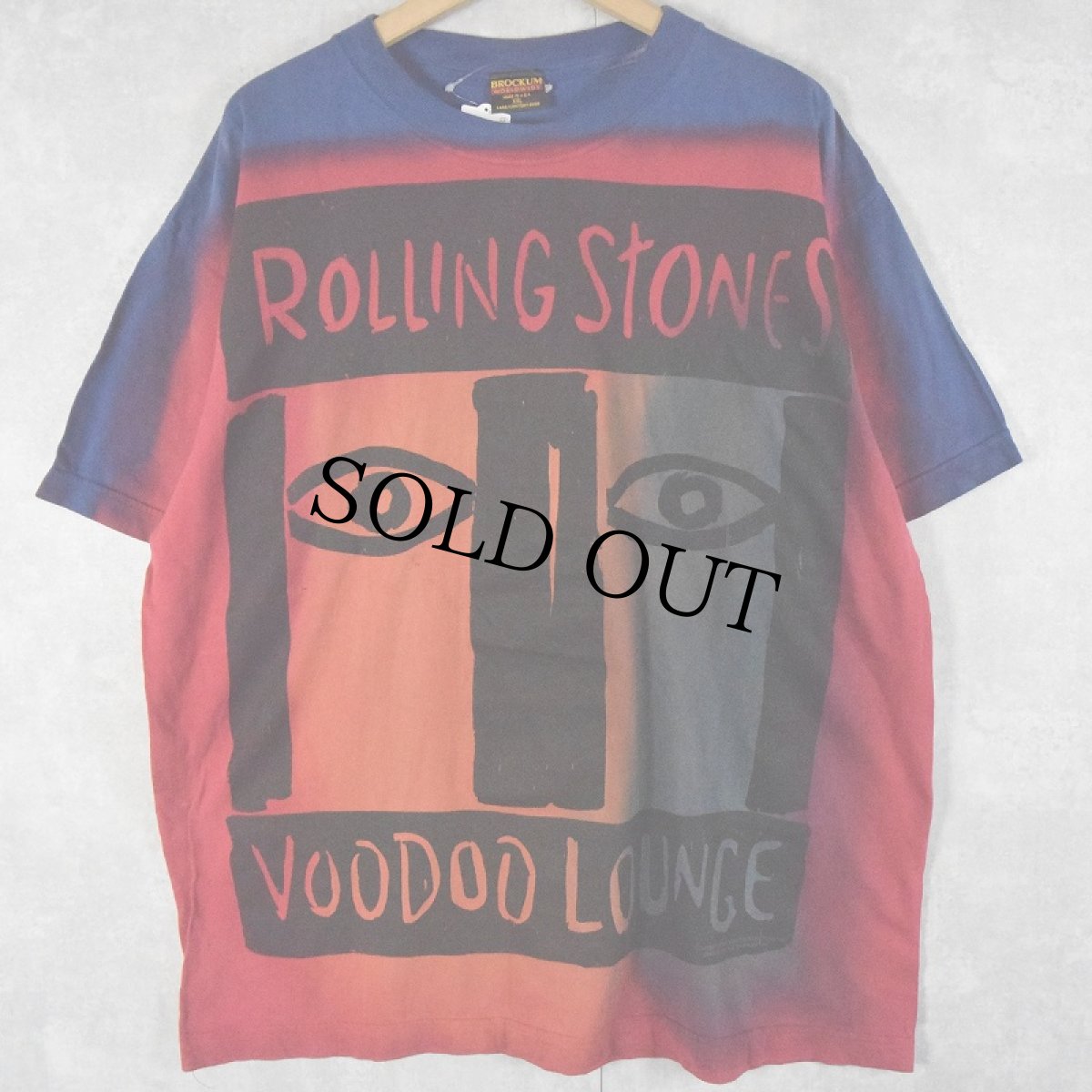 画像1: 90's ROLLING STONES USA製 "VOODOO LOUNGE" ロックバンドTシャツ XXL (1)