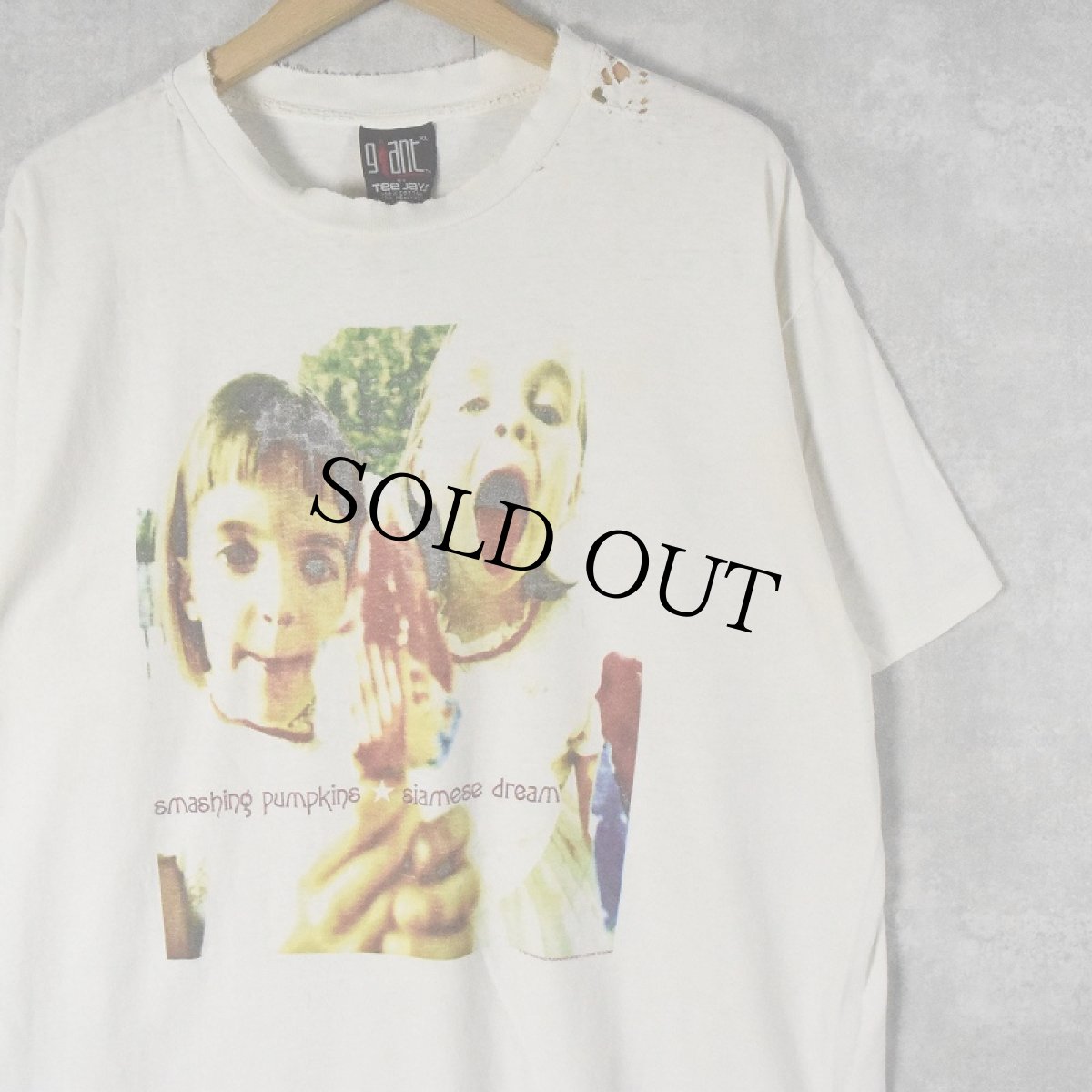 画像1: 90's The Smashing Pumpkins USA製 "Siamese Dream" オルタナティブロックバンドTシャツ XL (1)