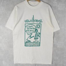 画像2: 90's Mudhoney USA製 "TRINKETS AND BAUBLES ARE YOURS" ロックバンドプリントTシャツ DEADSTOCK (2)