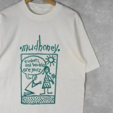 画像1: 90's Mudhoney USA製 "TRINKETS AND BAUBLES ARE YOURS" ロックバンドプリントTシャツ DEADSTOCK (1)