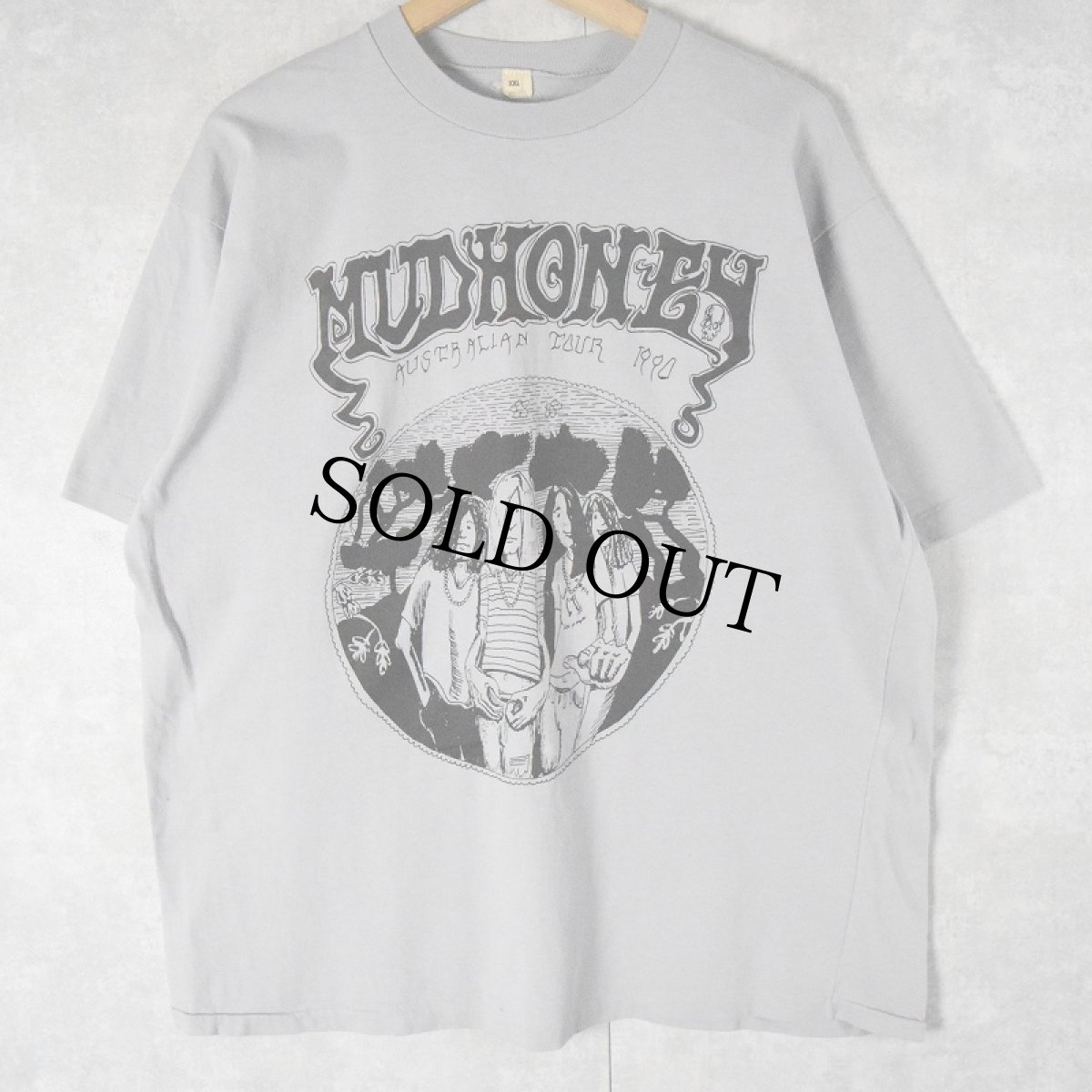 画像2: 90's Mudhoney ロックバンドプリントTシャツ XXL (2)