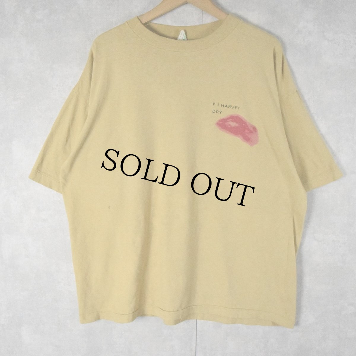 画像3: 【SALE】 90's P J HARVEY ロックミュージシャンプリントTシャツ XL (3)