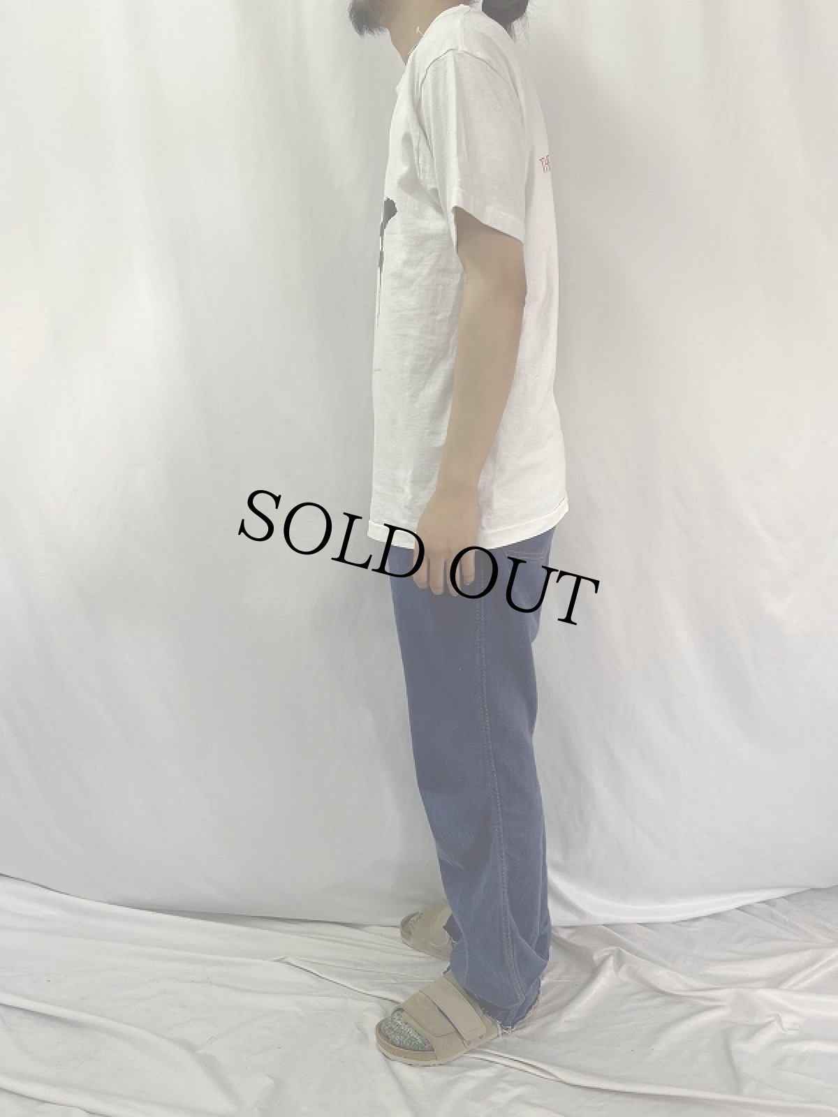 画像3: 90's THE CROW USA製 映画Tシャツ L (3)