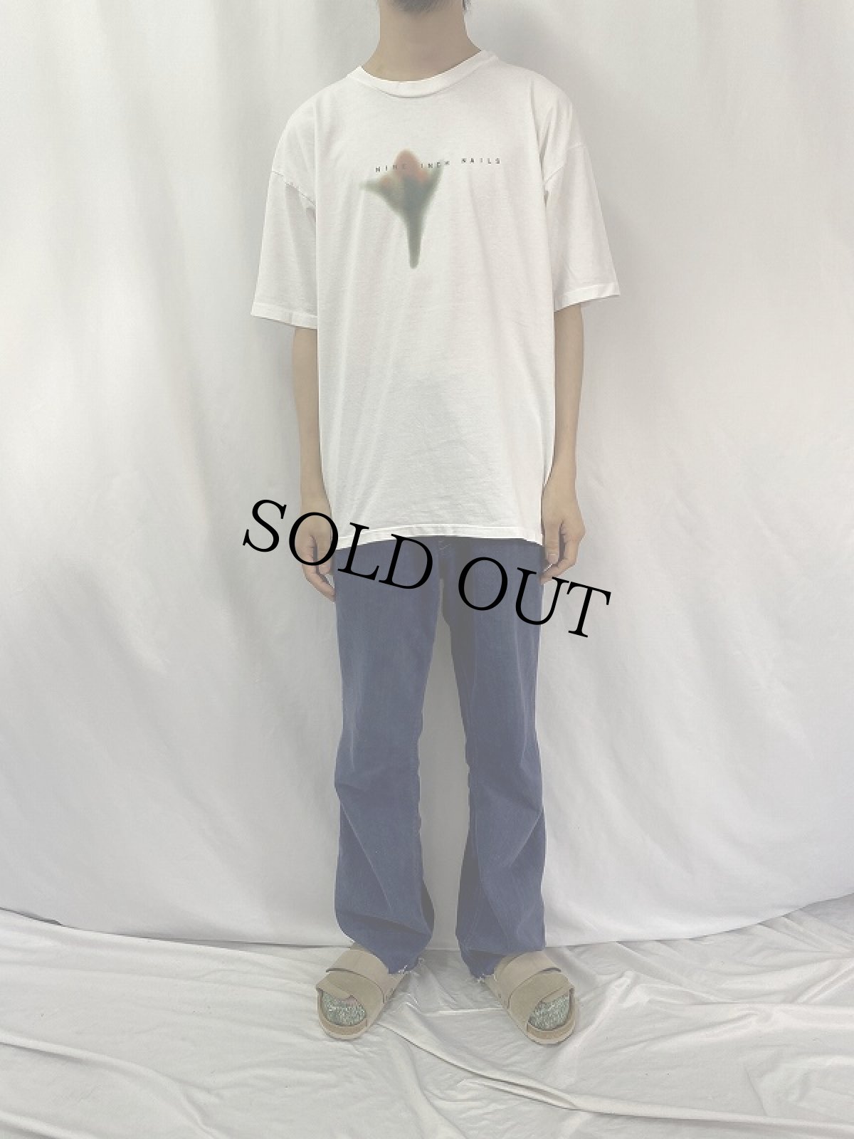 画像2: 2000's NINE INCH NAILS USA製 "FRAGILITY" ロックバンドプリントTシャツ XL (2)