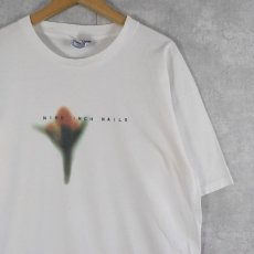 画像1: 2000's NINE INCH NAILS USA製 "FRAGILITY" ロックバンドプリントTシャツ XL (1)