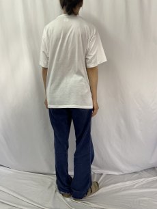 画像4: 90's DONALD 手刷り キャラクター大判プリントTシャツ XL (4)