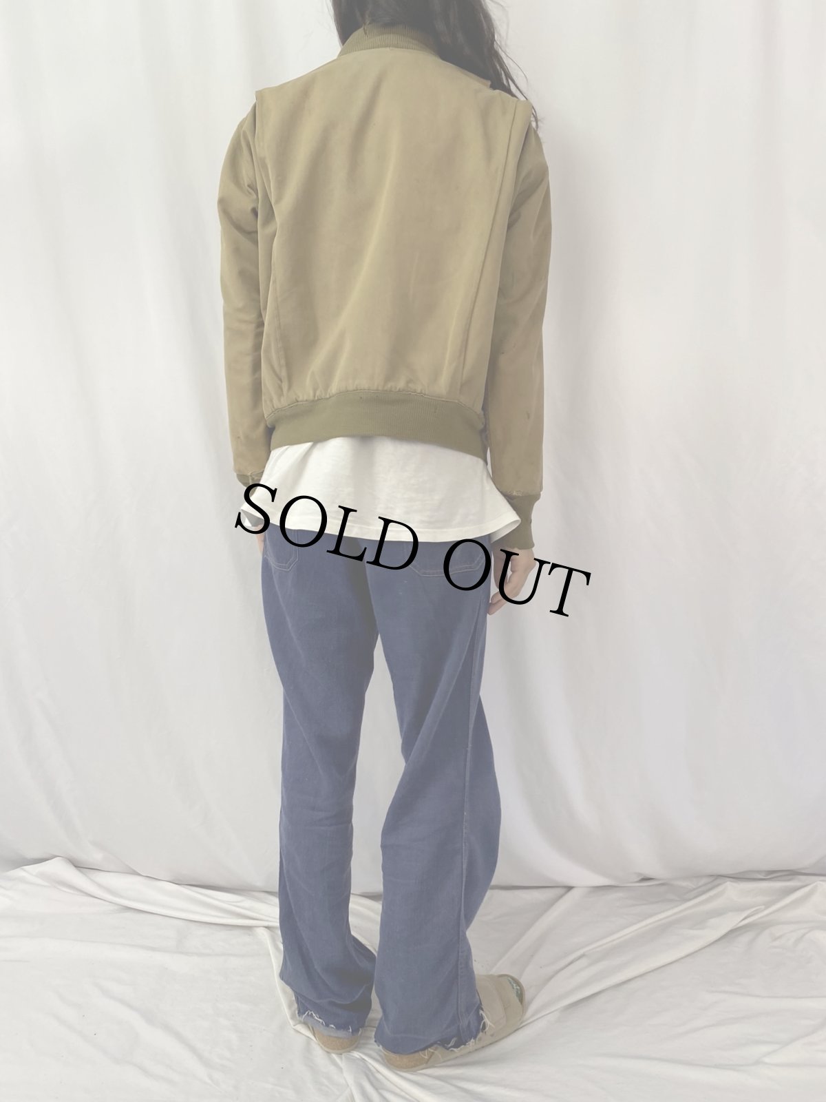 画像4: [お客様お支払い処理中]40's U.S.ARMY "コの字エンド" タンカースジャケット 2nd (4)