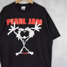 画像1: 90's PEARL JAM USA製 "ALIVE" ロックバンドプリントTシャツ XL (1)