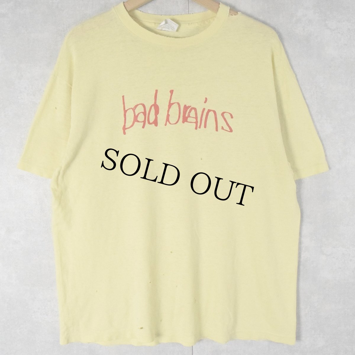 画像2: 90's bad brains USA製 ハードコアパンクロックバンド XL (2)