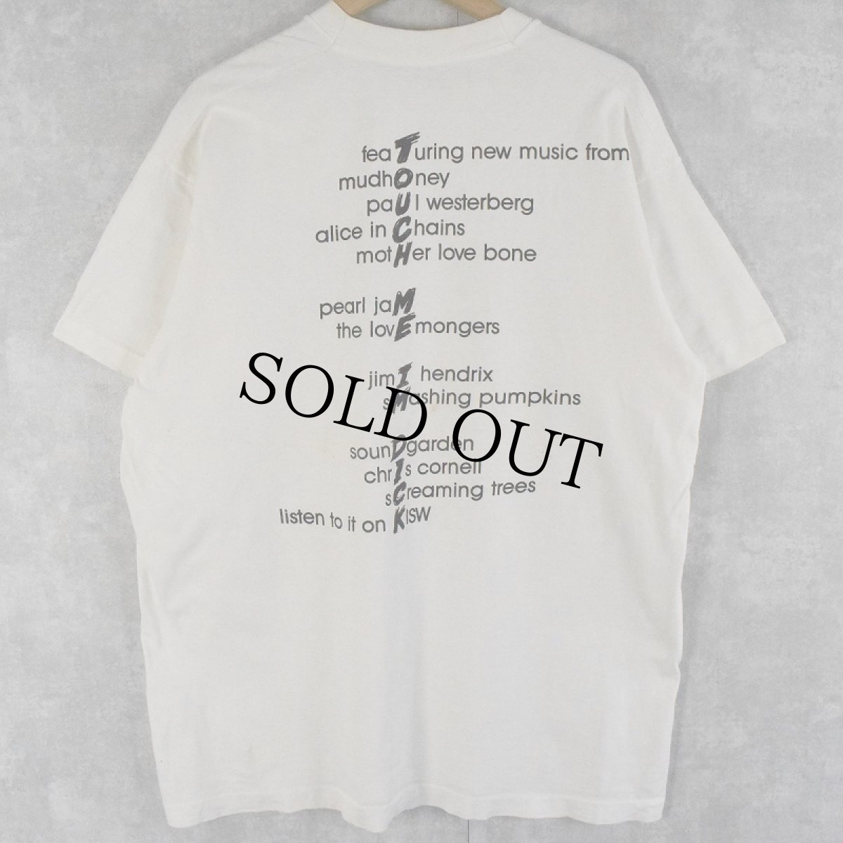 画像2: 90's EPIC SOUNDTRAX "TOUCH ME IM DICK" レーベルプリントTシャツ (2)