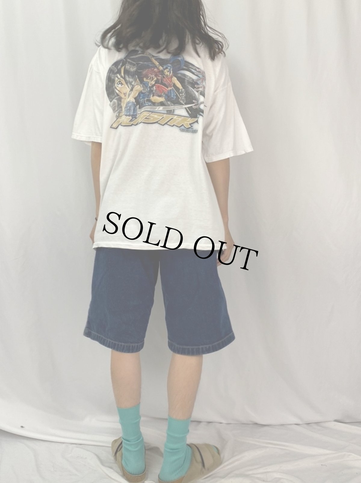 画像4: 90's PLASTIK プリントTシャツ 2XL (4)