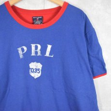 画像1: 90's POLO SPORT Ralph Lauren CANADA製 ロゴプリント リバーシブルデザインTシャツ XL (1)