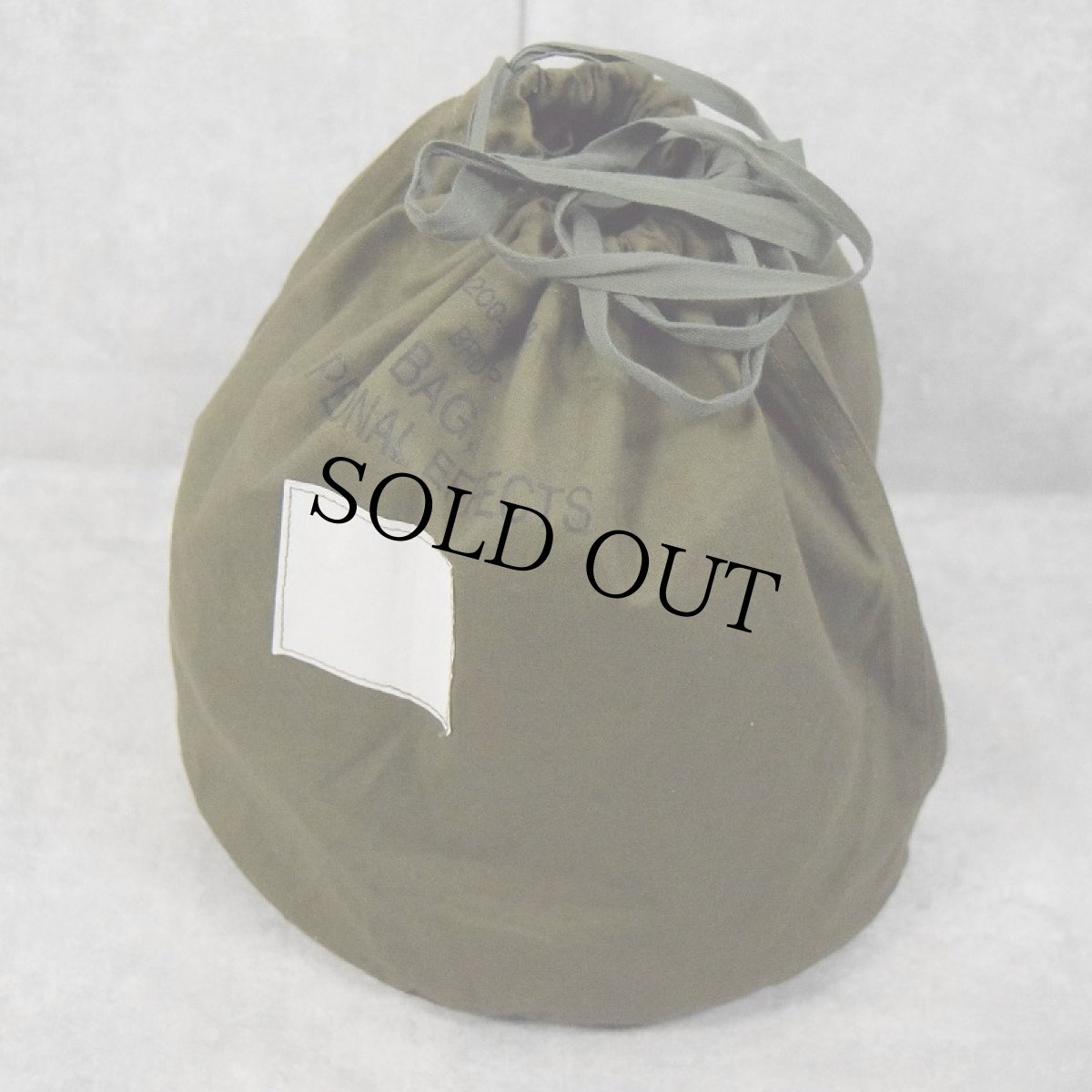 画像1: U.S. MILITARY PERSONAL EFFECTS BAG DEADSTOCK (1)