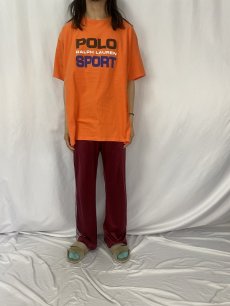 画像2: 【お客様お支払処理中】90's POLO SPORT Ralph Lauren USA製 ロゴプリントTシャツ XXL (2)