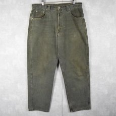 画像1: 90's Levi's L2 USA製 "LOOSE FIT" カラーデニムパンツ W36 (1)