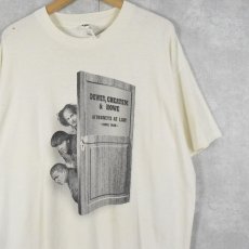 画像1: 90's THREE STOOGES USA製 コメディアンプリントTシャツ XL (1)