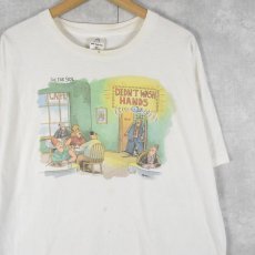 画像1: 90's THE FAR SIDE USA製 シュールイラストTシャツ XL (1)