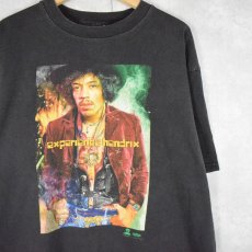 画像1: 90's Jimi Hendrix "experience hendrix" USA製 ミュージシャンTシャツ (1)