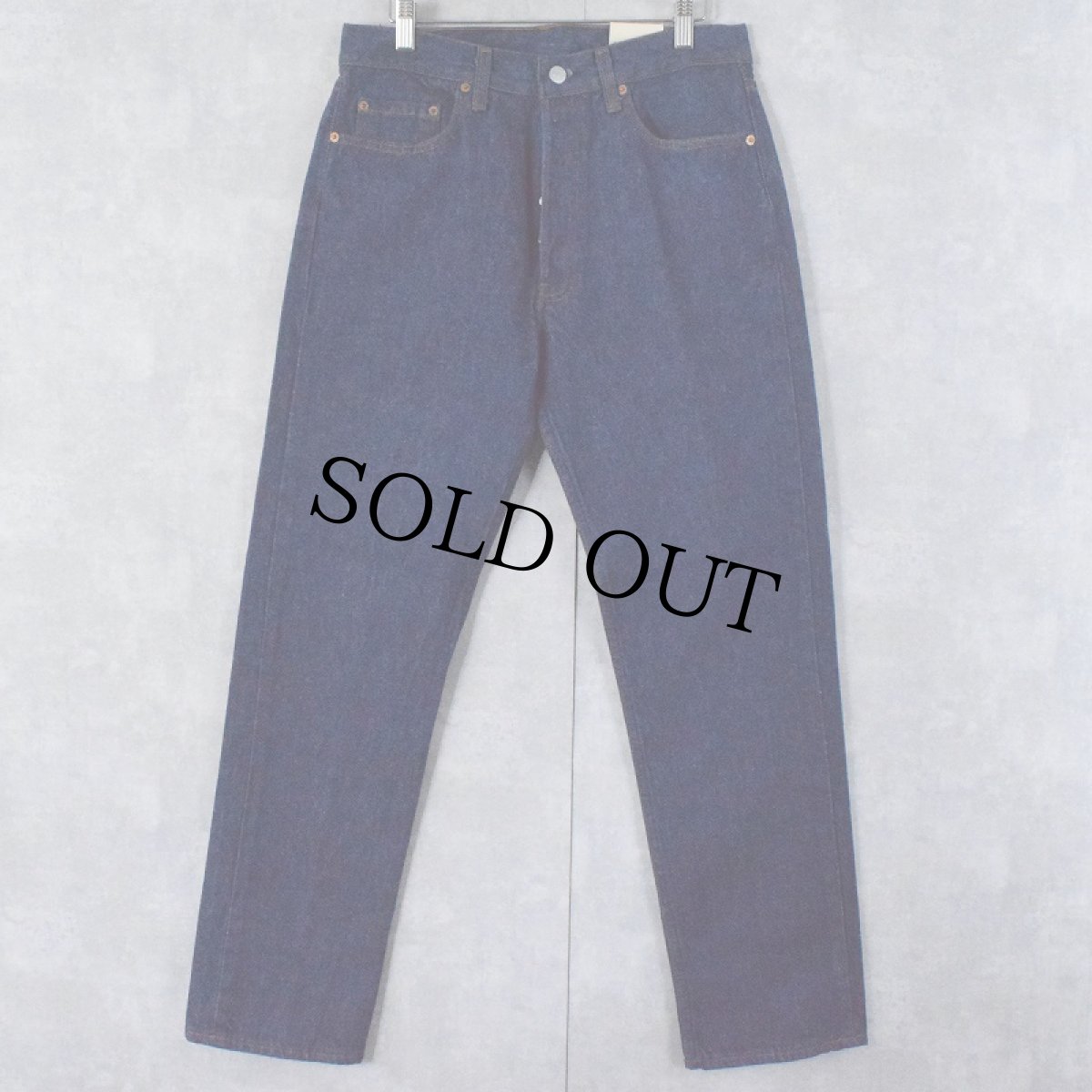 画像2: 80's Levi's 501 USA製 デニムパンツ フラッシャー付き DEADSTOCK W31 (2)
