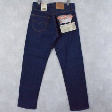 画像1: 80's Levi's 501 USA製 デニムパンツ フラッシャー付き DEADSTOCK W31 (1)