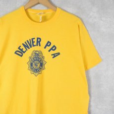 画像1: 70's RUSSEL ATHELETIC 金タグ "DENVER PPA" プリントTシャツ XL (1)