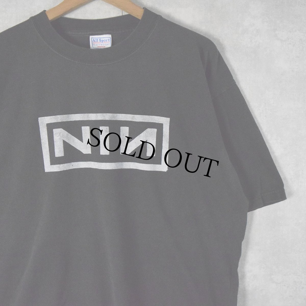 画像1: 2005 NINE INCH NAILS ロックバンドツアーTシャツ XL (1)