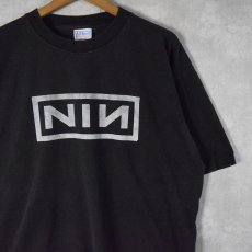 画像1: 2005 NINE INCH NAILS ロックバンドツアーTシャツ XL (1)