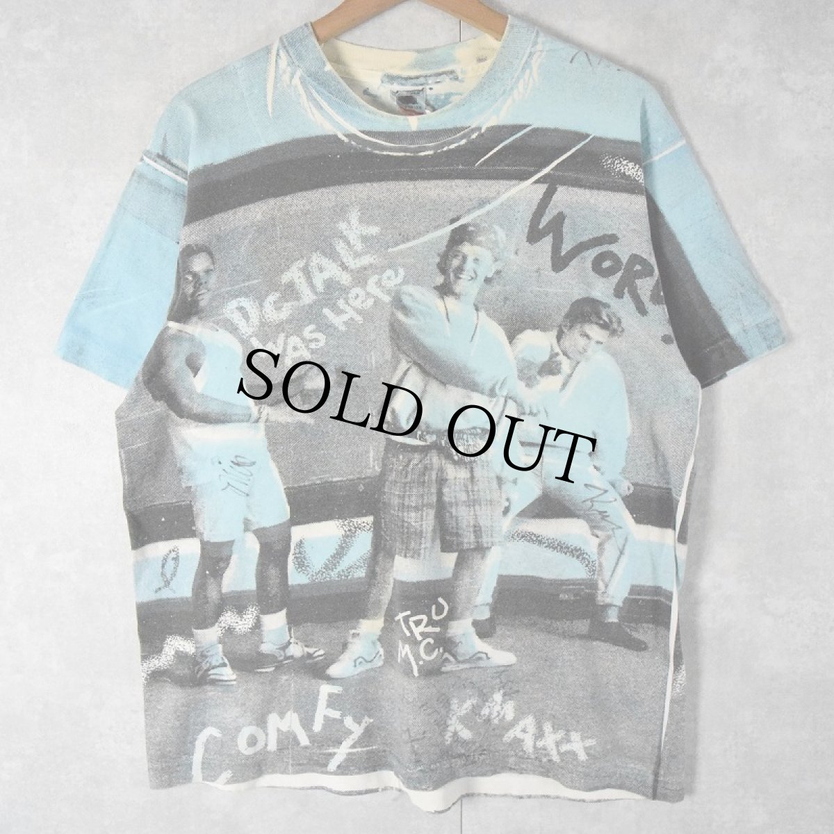 画像1: 90's DC TALK USA製 クリスチャンロックバンド 大判プリントTシャツ L (1)