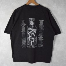 画像2: 2005 NINE INCH NAILS ロックバンドツアーTシャツ XL (2)