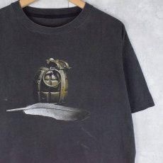 画像1: 90's The Chemical Brothers "Block Rockin' Beats" ダンスミュージックユニット プリントTシャツ BLACK (1)