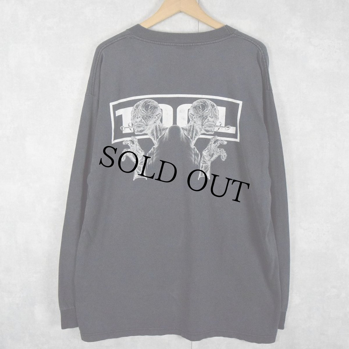 画像2: 90's TOOL USA製 ロックバンドプリントロンT XL (2)