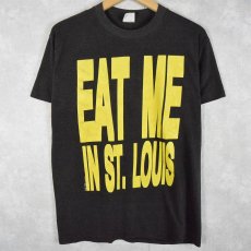 画像1: 80's It Bites  "EAT ME IN ST.LOUIS" プログレッシブロックバンド ツアーTシャツ  (1)