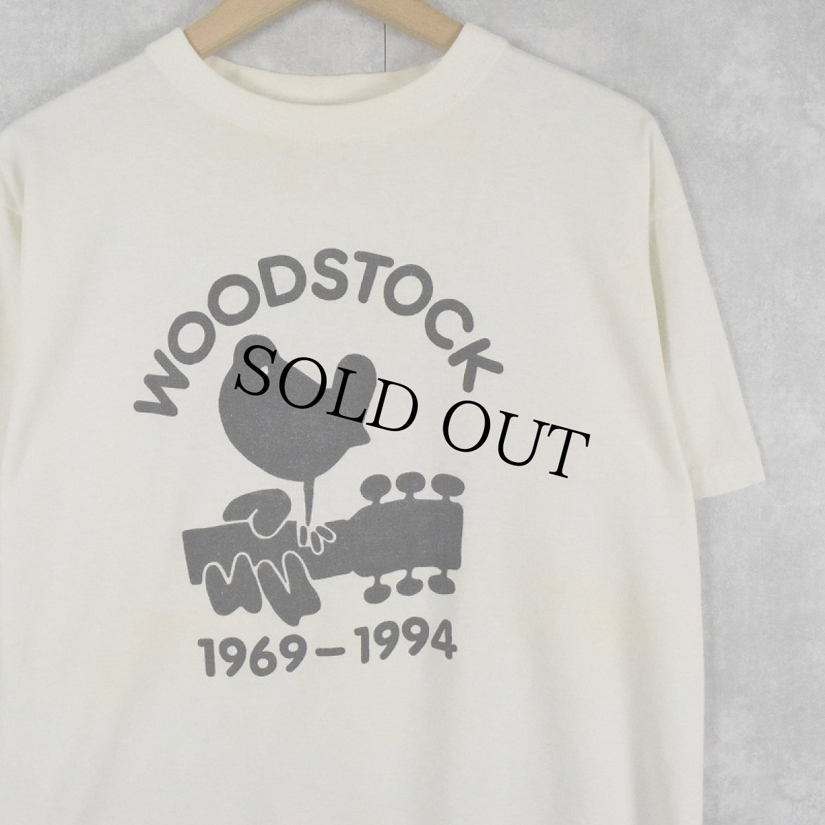 画像1: 90's WOODSTOCK 1969 ロックフェスティバルTシャツ  (1)