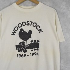 画像1: 90's WOODSTOCK 1969 ロックフェスティバルTシャツ  (1)