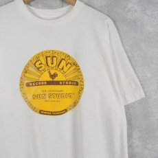 画像1: 90's SUN STUDIO ロゴプリントTシャツ  (1)