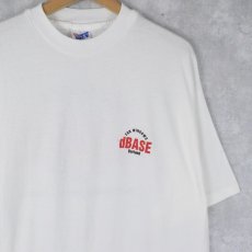 画像2: 90's dBASE USA製 ソフトウェア企業Tシャツ XL (2)