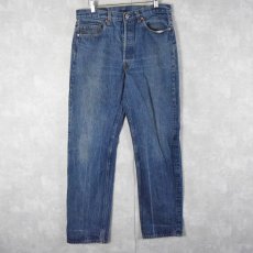 画像1: 80's Levi's 501 USA製 デニムパンツ W32 (1)