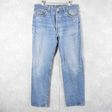 画像1: 80's Levi's 501 USA製 デニムパンツ W35 (1)