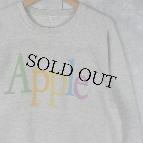 90' Apple vintage sweat  USA製！アップルコンピュータ