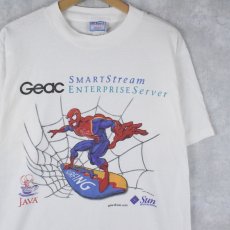 画像1: 90's Sun microsystems USA製 キャラクタープリント 企業Tシャツ L (1)